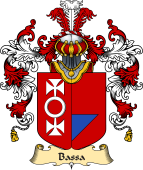 Italian Family Coat of Arms (v.25a) Bassa