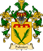 Italian Family Coat of Arms (v.25a) Palmieri