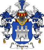 German Wappen Coat of Arms (v.25) Thurm