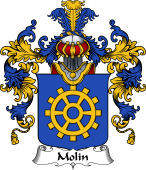 Italian Family Coat of Arms (v.25b) Molin