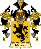 French Family Coat of Arms (v.25) Mercier I