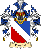 Italian Family Coat of Arms (v.25a) Dandini