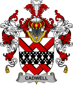 Irish Family Coat of Arms (v.25b) Cadwell or Caddell