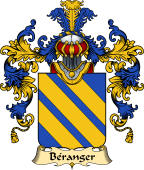 French Family Coat of Arms (v.25) Béranger