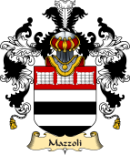 Italian Family Coat of Arms (v.25a) Mazzoli