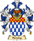 Irish Family Coat of Arms (v.25a) Fleming
