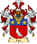 Italian Family Coat of Arms (v.25a) Pasi