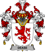 Irish Family Coat of Arms (v.25b) Dease