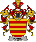 Irish Family Coat of Arms (v.25b) Poyntz