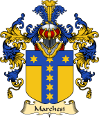 Italian Family Coat of Arms (v.25a) Marchesi