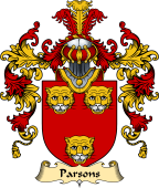 Irish Family Coat of Arms (v.25a) Parsons