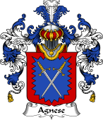 Italian Family Coat of Arms (v.25b) Agnese