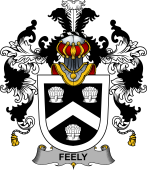 Irish Family Coat of Arms (v.25b) Feely or O'Feehily