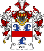 Italian Family Coat of Arms (v.25b) Valli