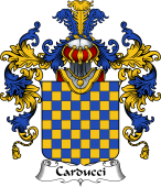 Italian Family Coat of Arms (v.25b) Carducci
