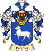 Italian Family Coat of Arms (v.25a) Pecorari