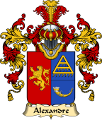 French Family Coat of Arms (v.25) Alexandre