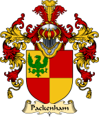 Irish Family Coat of Arms (v.25a) Packenham