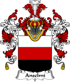 Italian Family Coat of Arms (v.25b) Anselmi