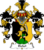 German Wappen Coat of Arms (v.25) Bickel