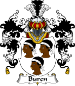 German Wappen Coat of Arms (v.25) Buren