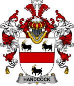 Irish Family Coat of Arms (v.25b) Handcock