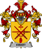 Irish Family Coat of Arms (v.25b) Ewart