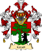 Italian Family Coat of Arms (v.25a) Cerati