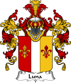 Italian Family Coat of Arms (v.25b) Luna