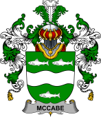 Irish Family Coat of Arms (v.25b) McCabe
