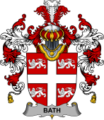 Irish Family Coat of Arms (v.25b) Bath