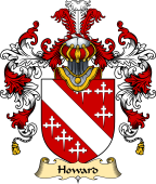 English Family Coat of Arms (v.25) Howard