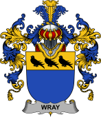 Irish Family Coat of Arms (v.25b) Wray