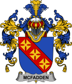 Irish Family Coat of Arms (v.25b) McFadden or McFadyen