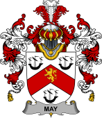 Irish Family Coat of Arms (v.25b) May