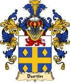 French Family Coat of Arms (v.25) Burtin