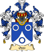 Italian Family Coat of Arms (v.25a) Oddi
