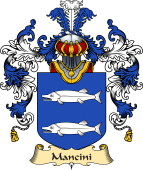 Italian Family Coat of Arms (v.25a) Mancini