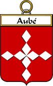 French Family Coat of Arms (v.25) Aubé
