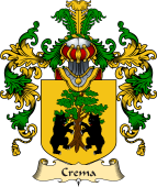 Italian Family Coat of Arms (v.25a) Crema