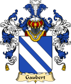 French Family Coat of Arms (v.25) Gaubert